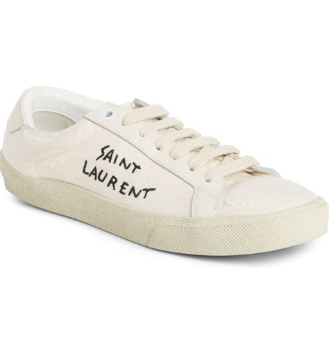 ysl womens tennis shoes|saint laurent tennis shoes.